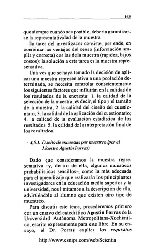 La Contrastación de la Hipótesis
