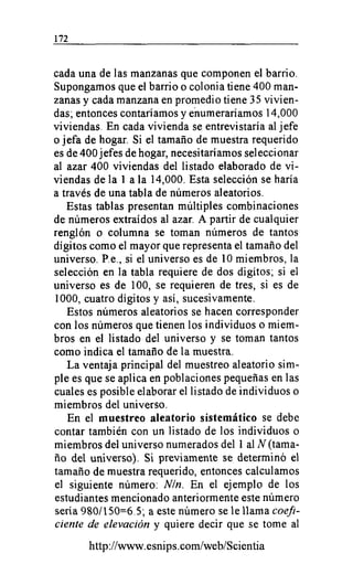 La Contrastación de la Hipótesis