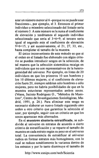 La Contrastación de la Hipótesis