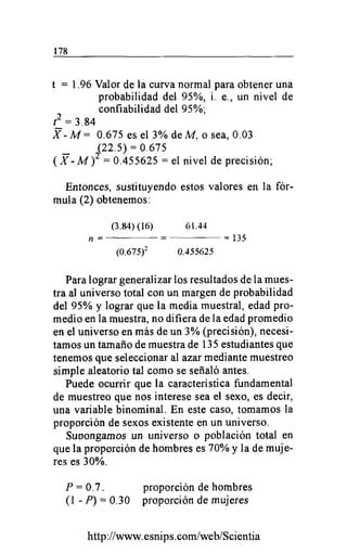 La Contrastación de la Hipótesis