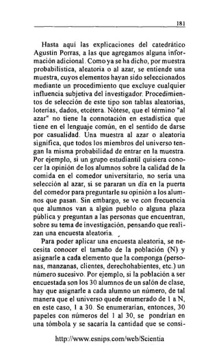 La Contrastación de la Hipótesis