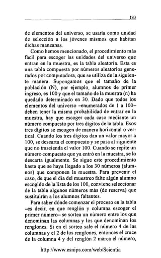 La Contrastación de la Hipótesis