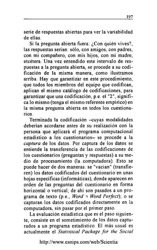 La Contrastación de la Hipótesis