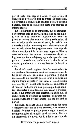 La Contrastación de la Hipótesis