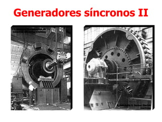 Generadores síncronos II
 L. Serrano: Fundamentos de
máquinas eléctricas rotativas
 Mulukutla S. Sarma: Electric
machines
 