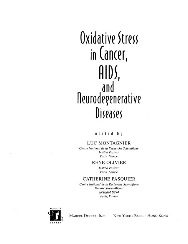 Capitulo 42 Estres Oxidativo En Cancer Sida Y Enfermedades Neurodeg