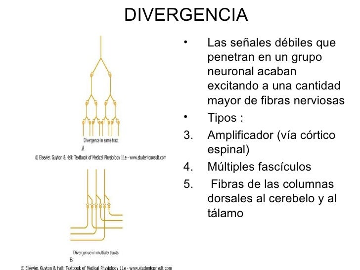Resultado de imagen para divergencia de señales