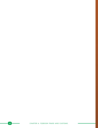 C H A P T E R 4 . F O R E I G N T R A D E A N D C U S T O M S .68
 