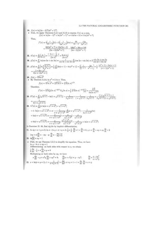 Solucionario capitulo 5 calculo leithold 7 edic