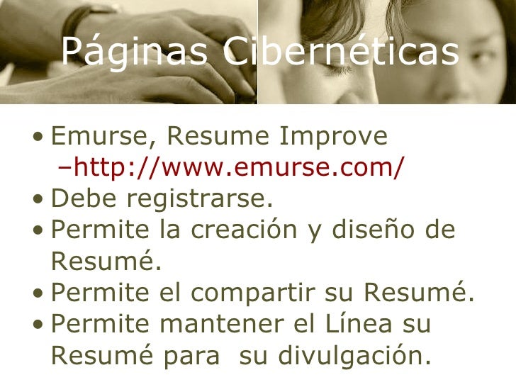 emurse resumes