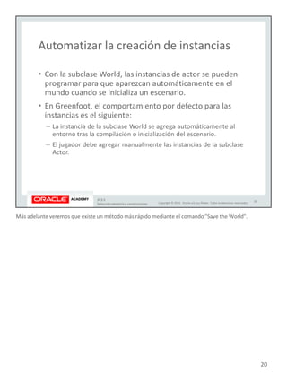 Más adelante veremos que existe un método más rápido mediante el comando "Save the World".
20
 