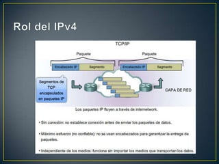 Rol del IPv4