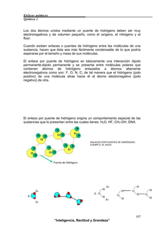 ENLACES QUÍMICOS