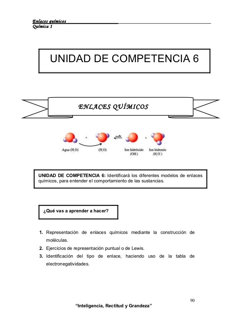 ENLACES QUÍMICOS