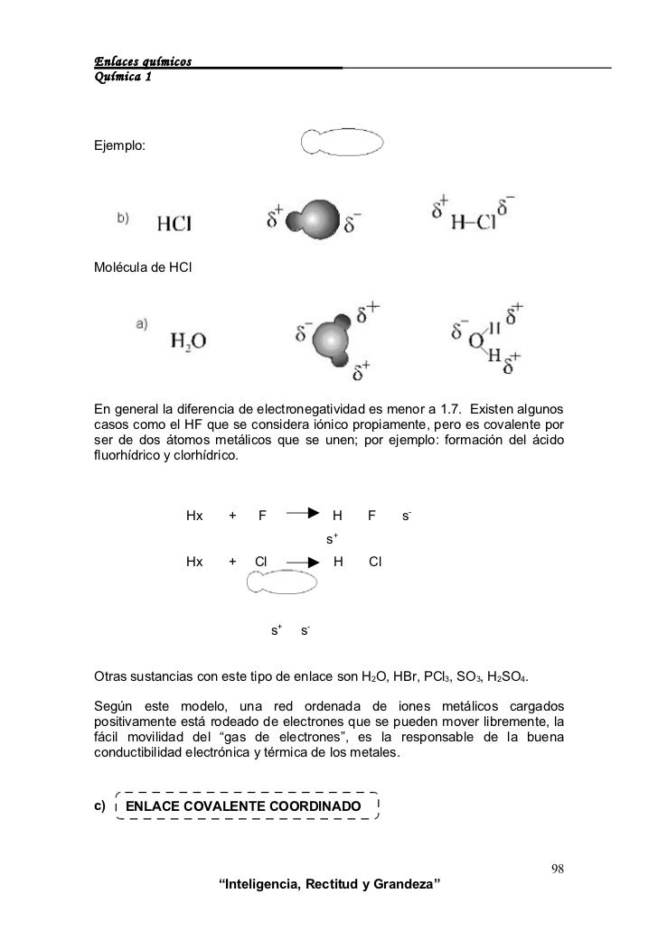 ENLACES QUÍMICOS