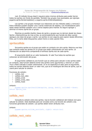 Intro Pygame Capitulo 6 | PDF