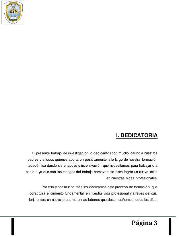 Dedicatoria monografia