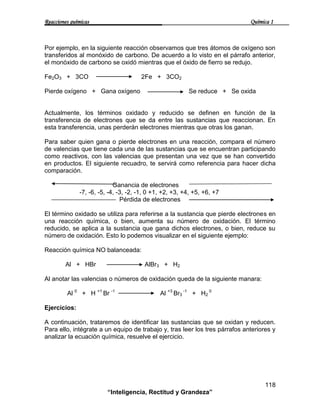 REACCIONES QUÍMICAS