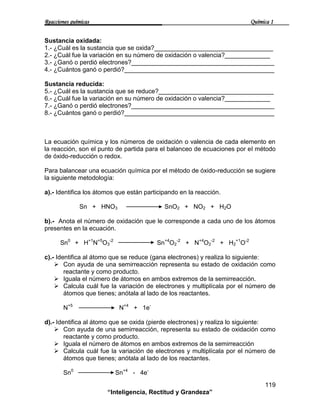 REACCIONES QUÍMICAS