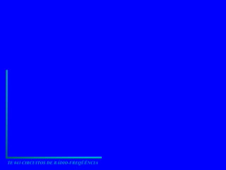 TE 043 CIRCUITOS DE RÁDIO-FREQÜÊNCIA
 