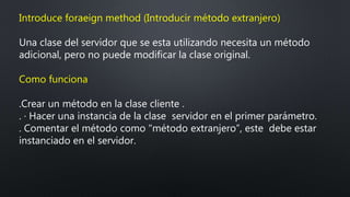 Capitulo 7 moving features between objects | PPT