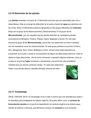Capitulo ii agricultura