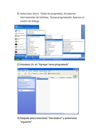 sistema operativo grafico de windows XP