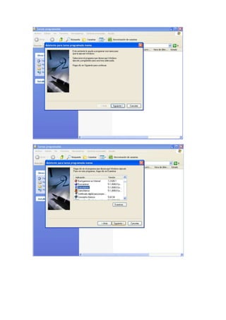 sistema operativo grafico de windows XP