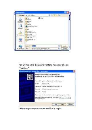 sistema operativo grafico de windows XP