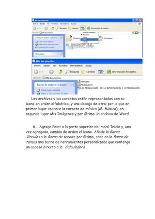 sistema operativo grafico de windows XP