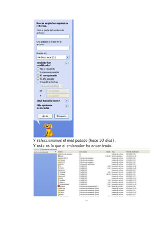 sistema operativo grafico de windows XP