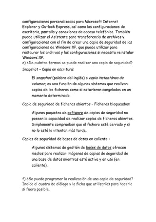 sistema operativo grafico de windows XP