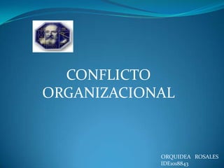 CONFLICTO ORGANIZACIONAL ORQUIDEA   ROSALES IDE1018843 