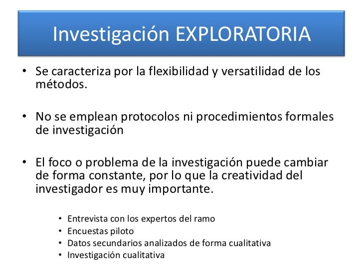 Investigación de Mercados / Capitulo III