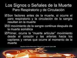 La MuerteTérminos y DefinicionesZanatología: nombre que se desprende en honor al dios griego de la muerte.  Además significa el estudio de la muerte