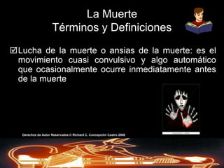 Modalidades de la muerte somática