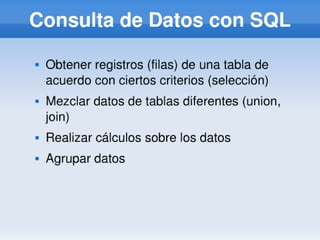 LENGUAJE ESTANDAR SQL | PPTX