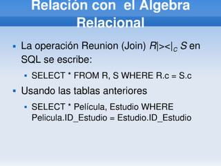 LENGUAJE ESTANDAR SQL | PPTX