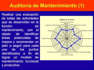 Auditoría de Mantenimiento (1)

 