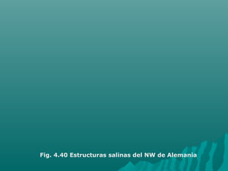 Fig. 4.40 Estructuras salinas del NW de Alemania 
 