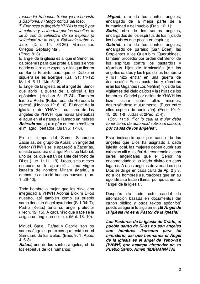 Capitulo Iv El Angel De La Iglesia