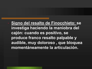 Una rotura importante de trazo longitudinal puede provocar “BLOQUEO” de la rodilla (imposibilidad de flexionar o extender).