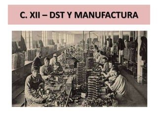 C. XII – DST Y MANUFACTURA
 
