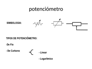 potenciómetro
 