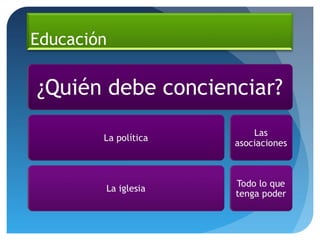 Educación
 