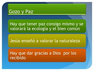 Gozo y Paz
 