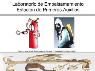 Laboratorio de EmbalsamamientoOrganización y TamañoFuneraria		Casos Anuales        		   MesasEl Señorial			150	    			1P. R. M. 			400				3Buxeda			700				5Erhet		      		1200				9