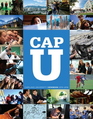 Capilano University viewbook 2015–2016
 