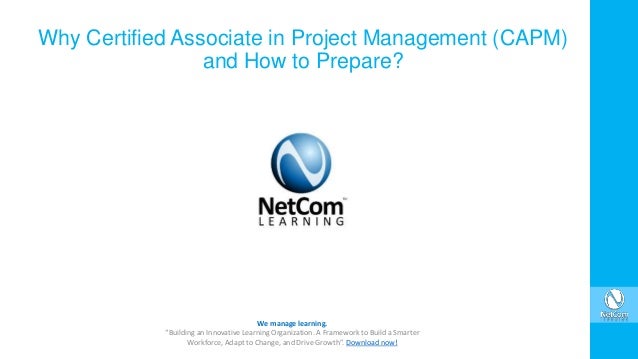 certified associate in project management certified associate in project management