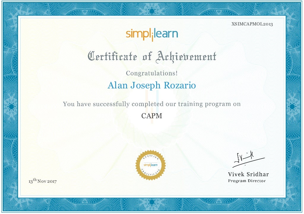 Certified Associate in Project Management (CAPM) Certified Associate in Project Management (CAPM)